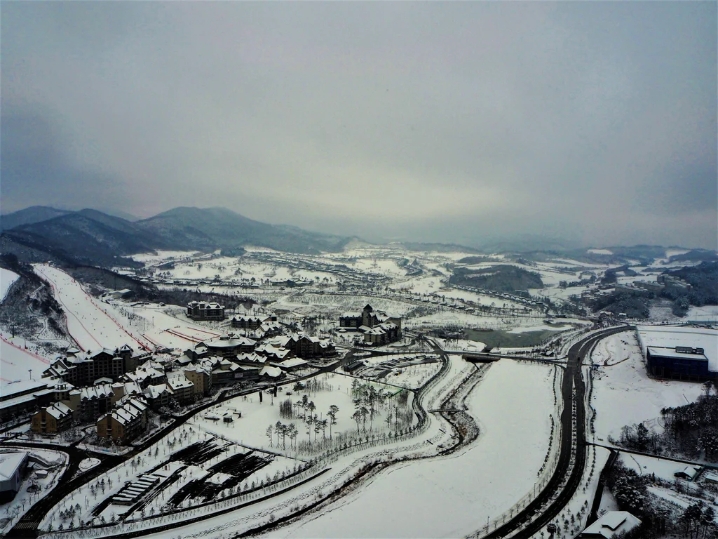 Ski paradijs Pyeongchang