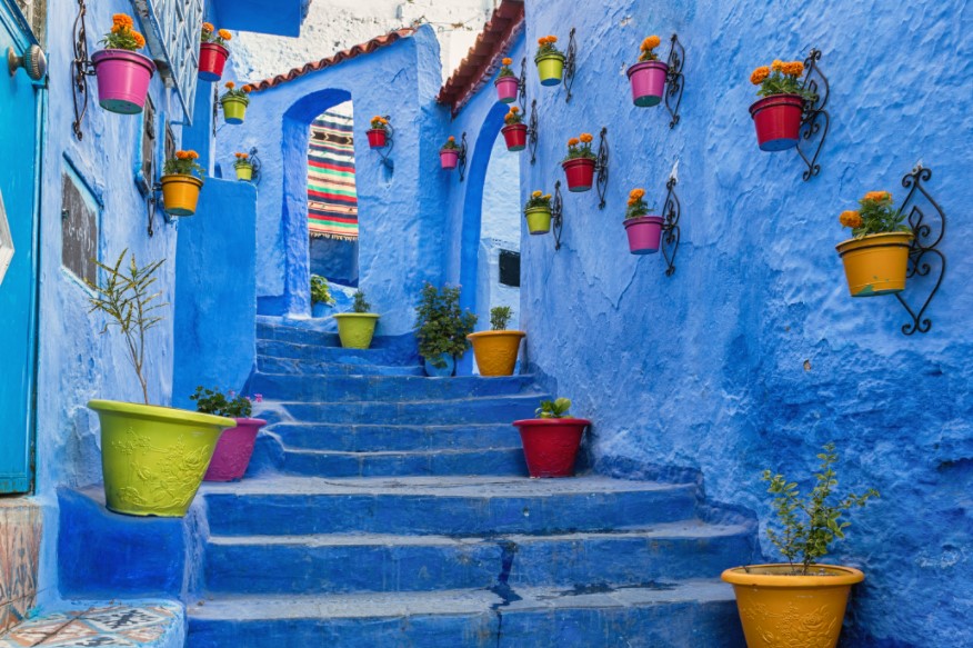 Blauwe Medina Chefchaouen, Marokko