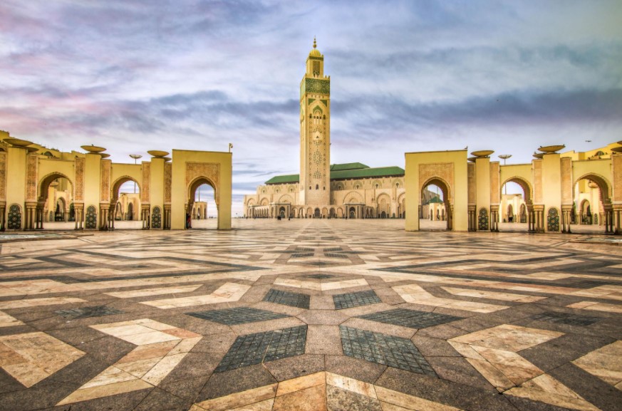 Hassan II moskee Casablanca, Marokko